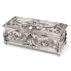 Ornate French Silver Plated...