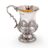 Antique Silver Christening Cup with a Campana Shaped Body