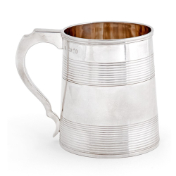 Antique Silver Pint Mug...