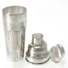English Art Deco Style Silver Plate Cocktail Shaker c.1930