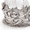 Victorian Silver Plated Electrotype Box with a Band of Cherubs Working in a Wheat Field