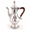 George III Old Sheffield Plate Baluster Shaped Coffee Pot