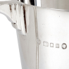 Art Deco Style Silver Half Pint Mug with a Plain Circular Tapering Body