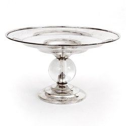 Silver Plate Art Deco Style...