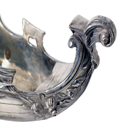 Continental Silver Plated Galleon Centrepiece