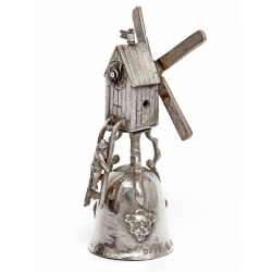 Dutch Silver Berthold Muller Windmill Wager Cup