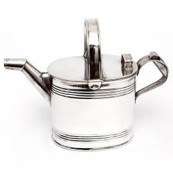 Edwardian Silver Plated Four Pint Watering Can