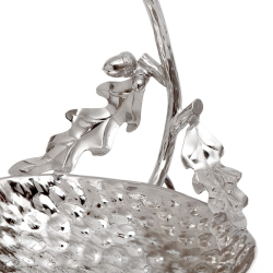 Hukin & Heath Silver Plated Grape Stand with Acorn and Oak Leaf Decoration