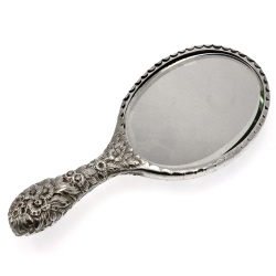 Quality American Made Sterling Silver Hand Mirror