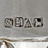 Elegant Continental 800 Grade Silver Claret Jug