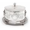 Antique Horace Henry Wilkinson & Co Silver Plated Biscuit or Trinket Box