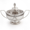 William Comyns Edwardian Silver Potpourri Bowl
