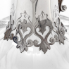 Victorian Elkington & Co Silver Plated Claret Jug with Acorn Finial