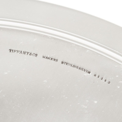 Vintage Tiffany & Co Sterling Silver Salver