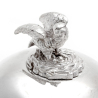 Victorian Silver Plated Egg Boiler with Chicken Shaped Finial