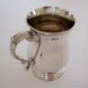 Good Quality Late Victorian Silver Pint Mug