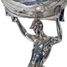 Victorian Silver Plated Centrepiece Copy of Neptune the God of the Sea