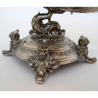 Decorative Victorian Silver Oval Chased Shell Shaped Fruit Dish
