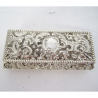 Late Victorian Rectangular Silver Jewellery or Trinket Box