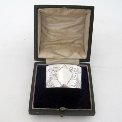 Boxed Victorian Silver...