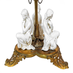 Victorian Gilt Centrepiece with Classical Female Figures
