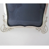 Decorative Victorian Silver Frame with Cast Ribbon and Bow Top Motif