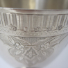 Victorian Silver Wine Goblet with Baluster Shaped Stem