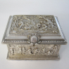 Victorian Electroformed Box with Figural Hunting Scenes