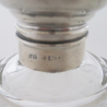 Small Silver and Cut Glass Edwardian Perfume Bottle