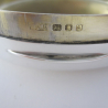Mappin & Webb Oval Silver Jewellery or Trinket Box