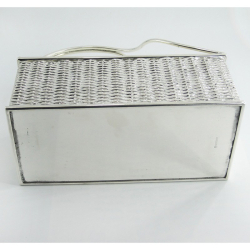 Decorative Martin & Hall & Co Silver Plated Wine Caddy