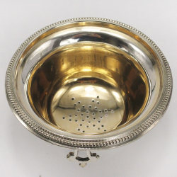 Good Quality Victorian Silver Plated Wine Funnel