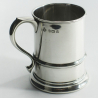 Plain Silver Christening Mug in George III Style