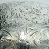 Late Victorian Oval Silver Tobacco or Trinket Box