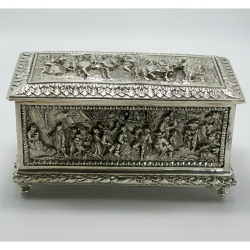 Victorian Silver Plated Box...