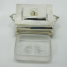 Late Victorian Mappin & Webb Silver Plated Butter or Preserve Dish