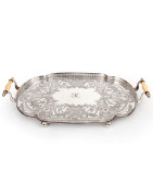 Antique and Vintage Silver and Silver Plate Trays